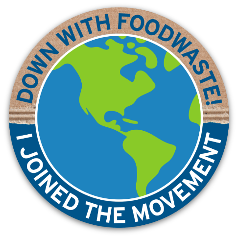 Down With Foodwaste! I joined the movement badge for profile picture usage