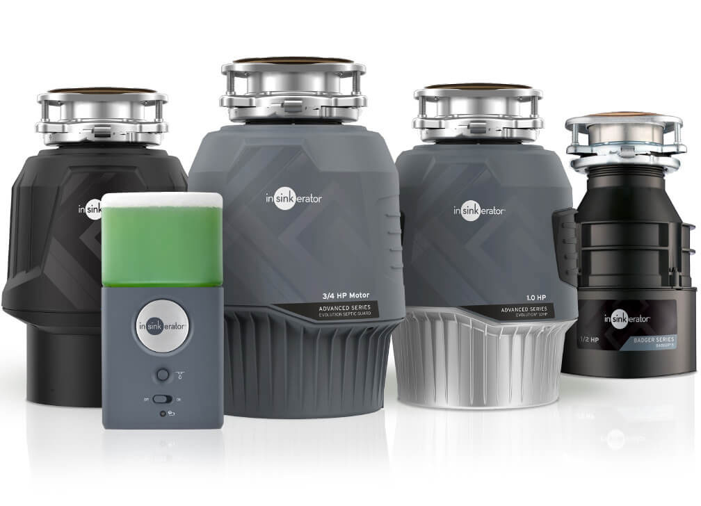 InSinkErator offers a septic‑safe solution for every household and budget.